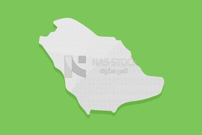 White map, graphics, icons, vector illustrator.