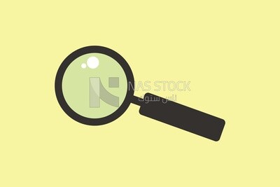 Search icon, icons and templates, vector illustrator