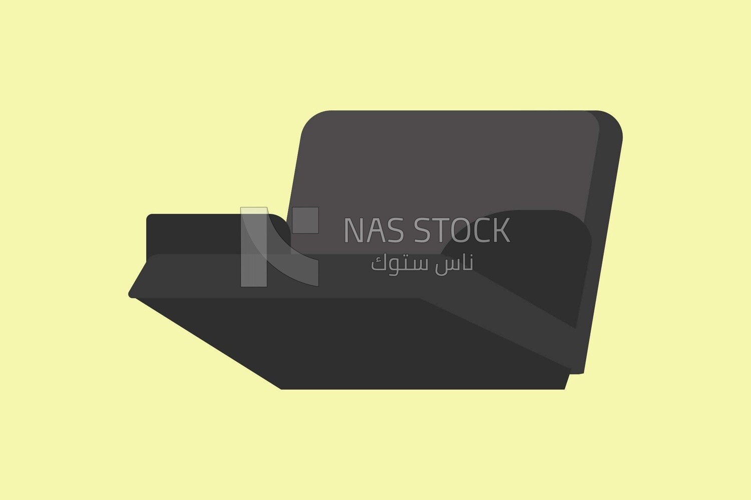 Office chair, graphics, icons, vector illustrator.