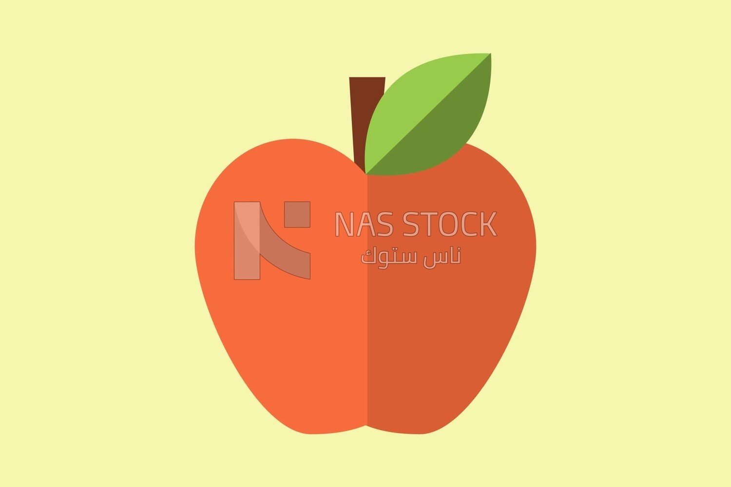 Apple, icons and templates, vector illustrator
