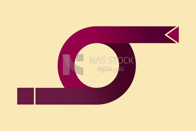 Burgundy rope, graphics, icons, vector illustrator.