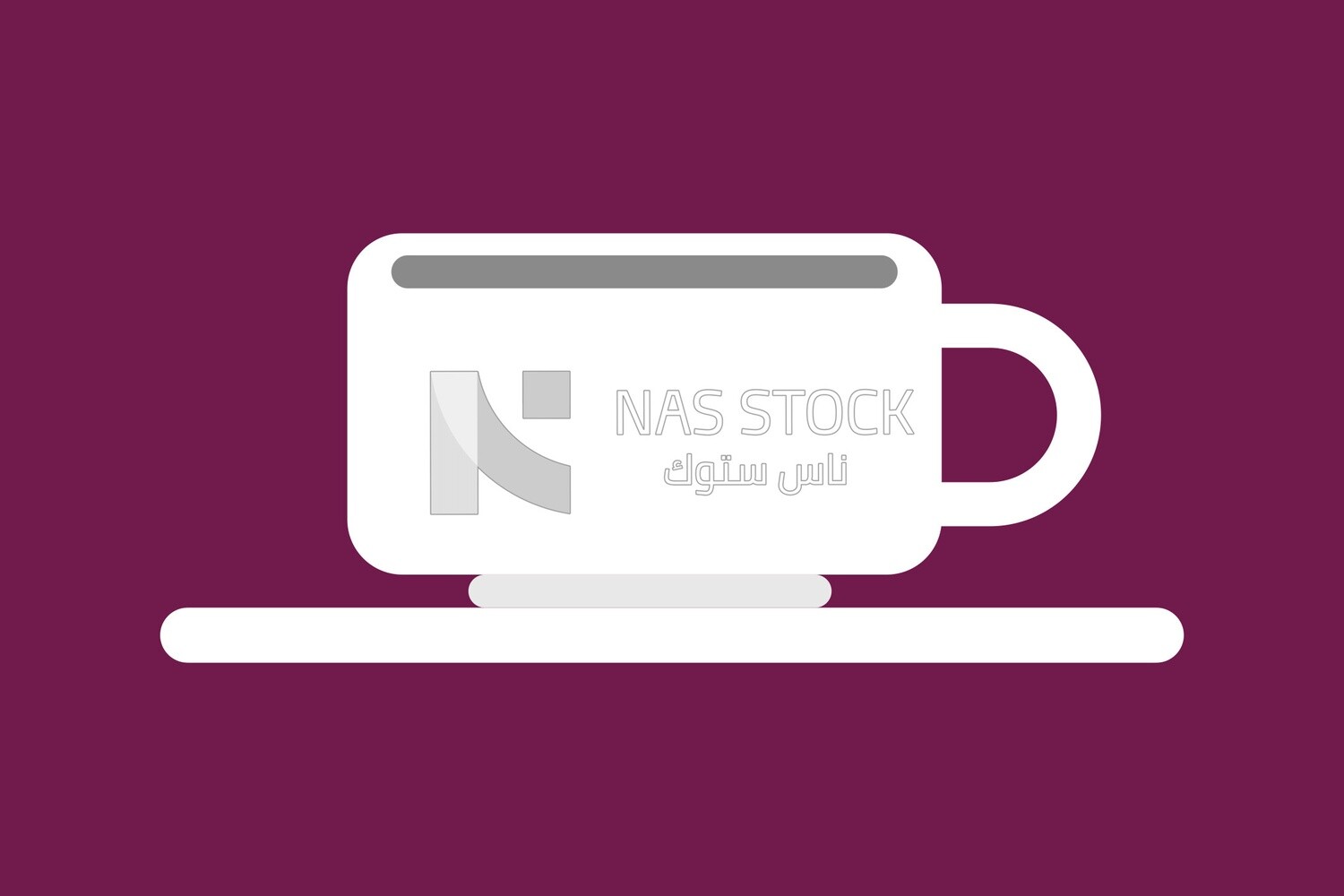 White  mug, icons and templates, vector illustrator