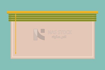 Window with a city view, graphics, icons, vector illustrator.