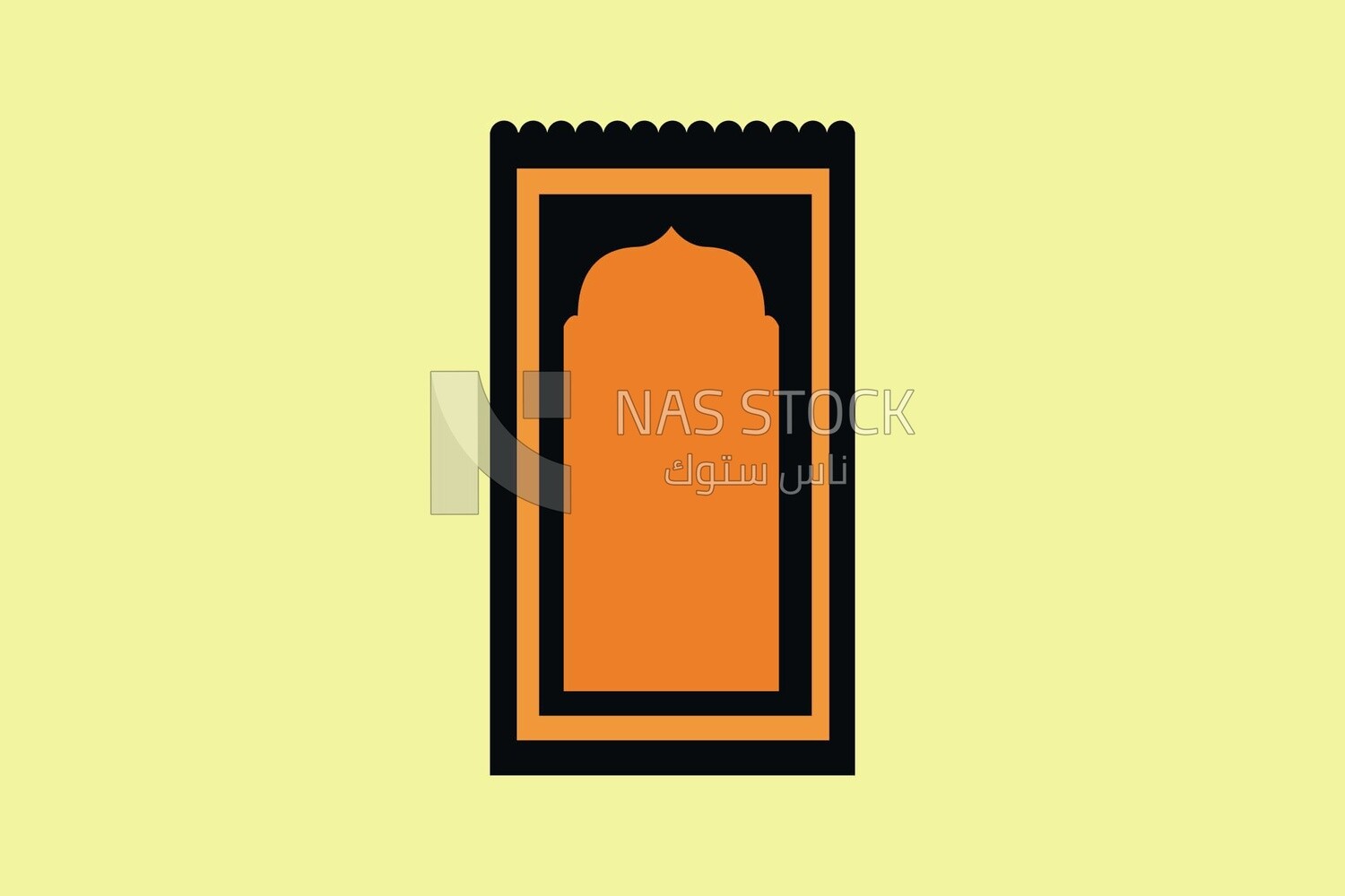 Pray carpet, graphics, icons, vector illustrator.