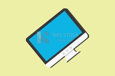 شاشة كمبيوتر ، أيقونات ورموز، فيكتور اليستريتور