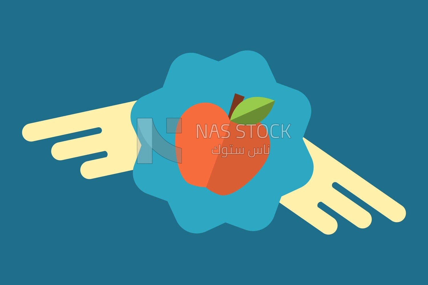 Apple, icons and templates, vector illustrator