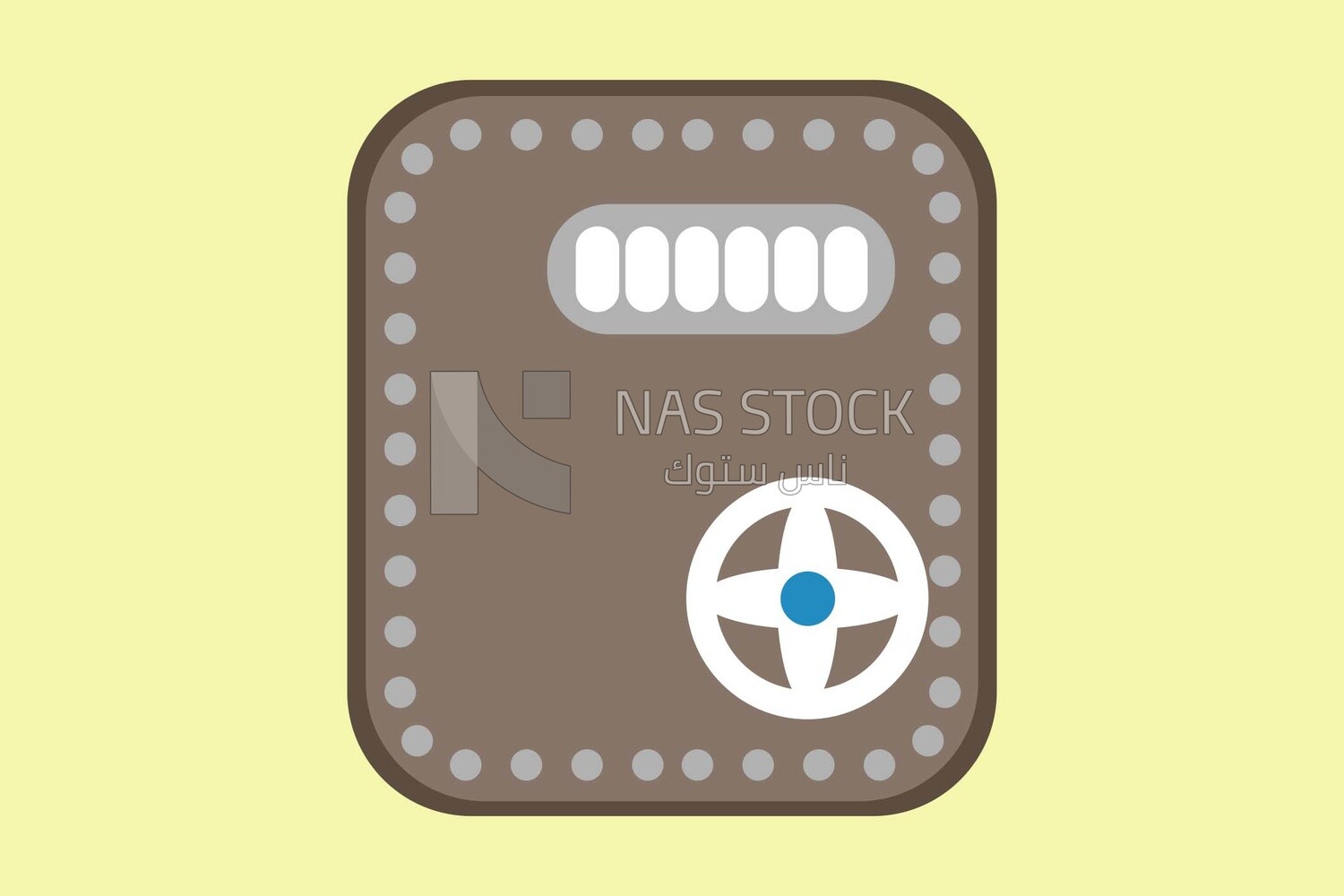 Ship&#39;s door, icons, templates and vector illustrator