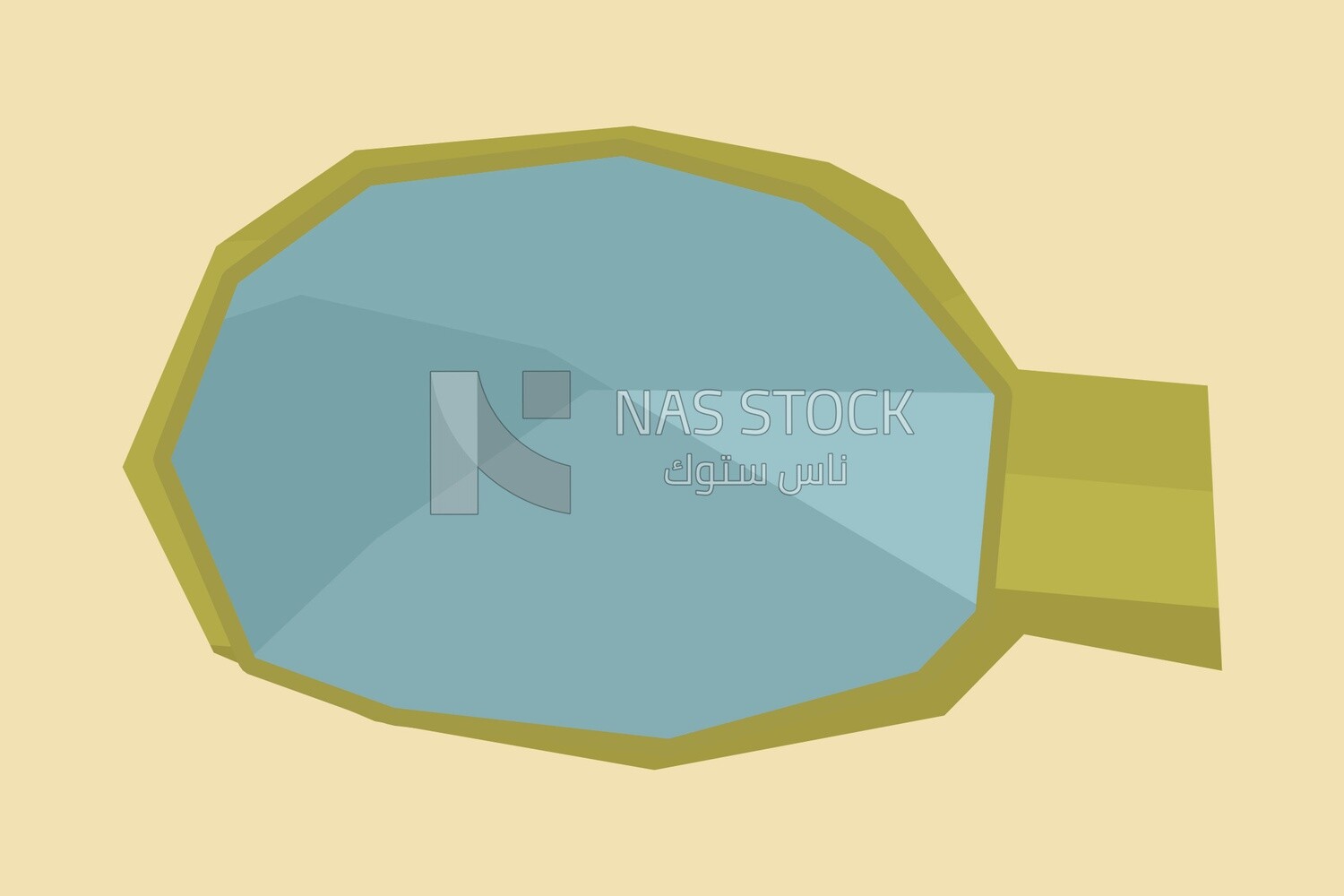 Side-view mirror, icons and templates, vector illustrator