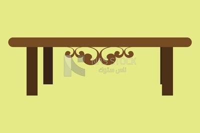 Table, icons and templates, vector illustrator