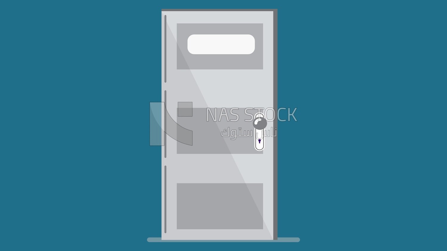 Door, icons and templates, vector illustrator