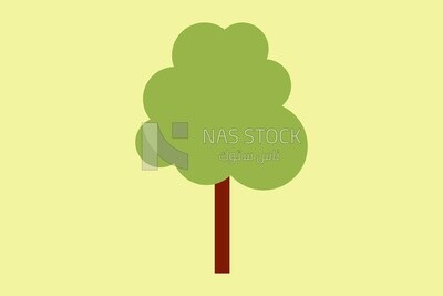 Tree, graphics, icons, vector illustrator.