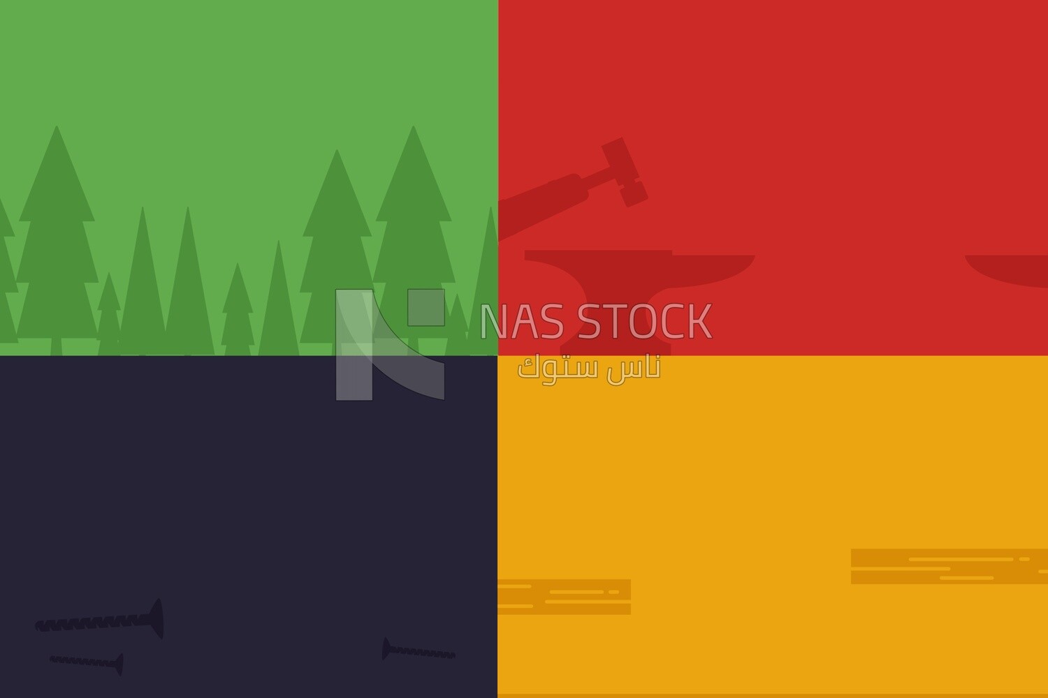 Different backgrounds in one photo, wallpaper, vector illustrator