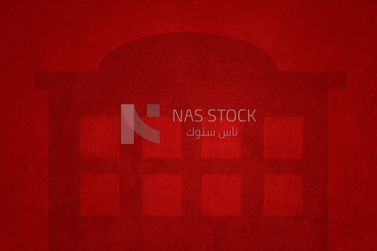 Building on a red background, wallpaper, vector illustrator
