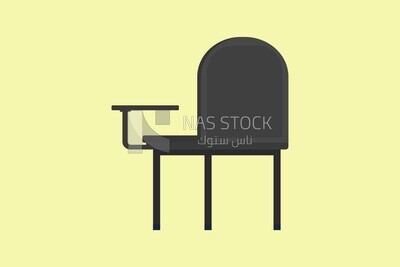 كرسى مكتب ، رسومات ، أيقونات ، فيكتور اليستريتور
