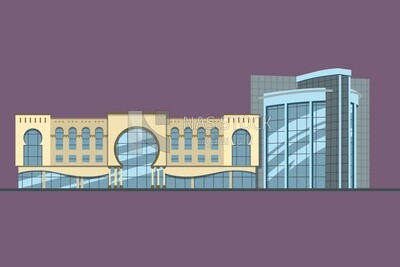 Building icon, icons and templates, vector illustrator