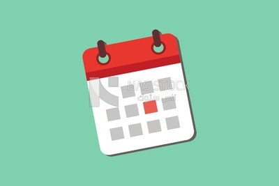 Calendar icon, icons and templates, vector illustrator