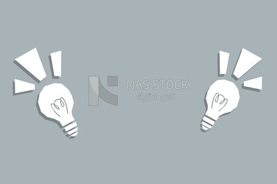 Ideas icon, icons and templates, vector illustrator