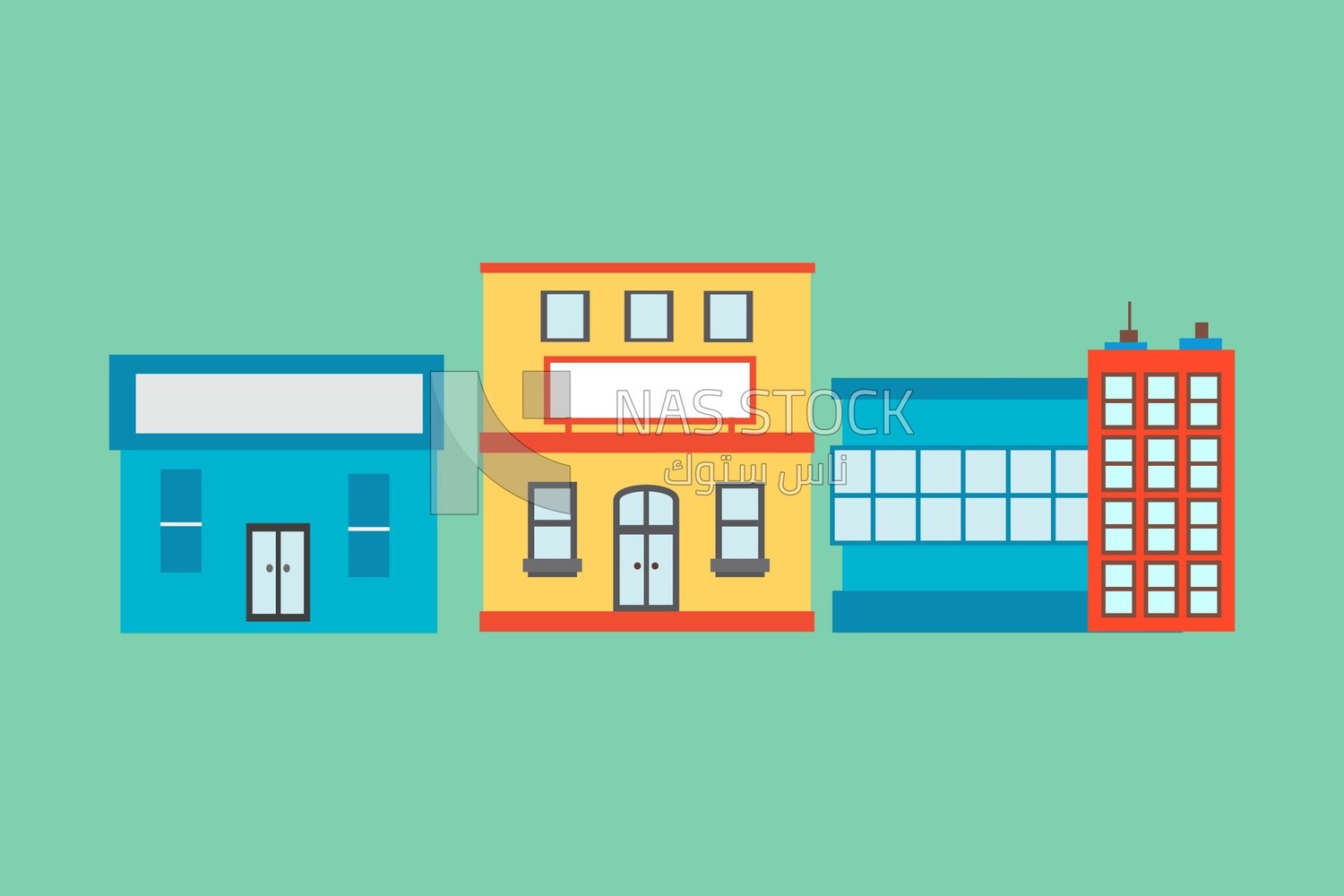 Building icon, icons and templates, vector illustrator