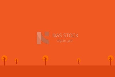 Orange background, wallpaper, vector illustrator