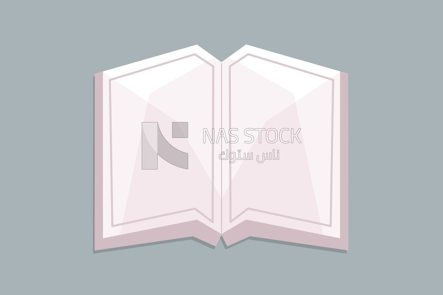 Quran book, graphics, icons, vector illustrator.