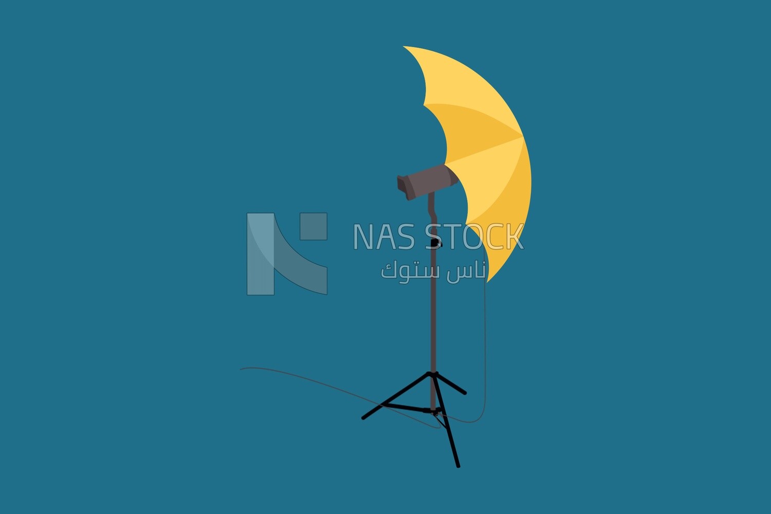 Studio lighting icon, icons and templates, vector illustrator