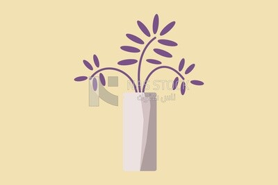 Flower vase icon, icons and templates, vector illustrator