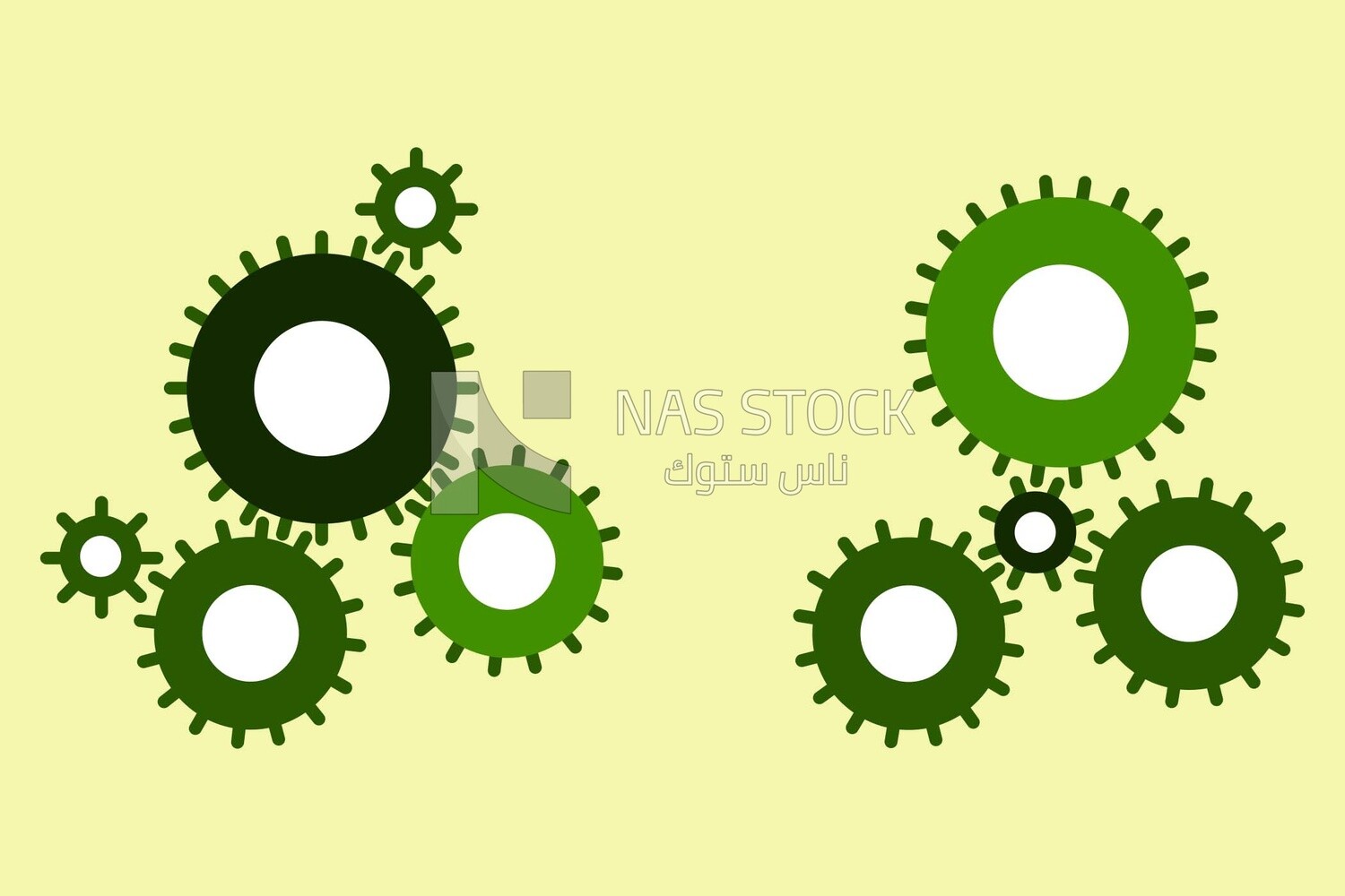 Settings icon, icons and templates, vector illustrator