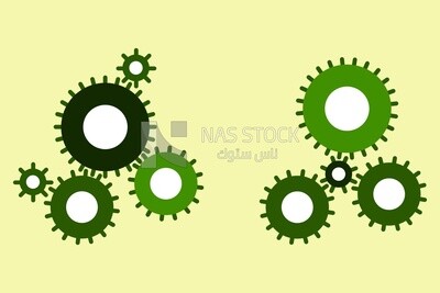 Settings icon, icons and templates, vector illustrator