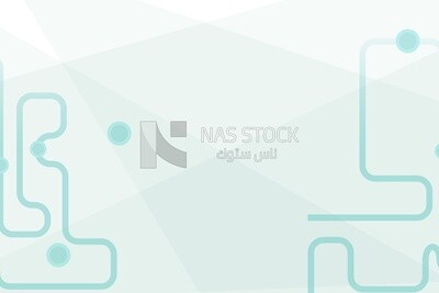 White background with green lines, wallpaper, vector illustrator