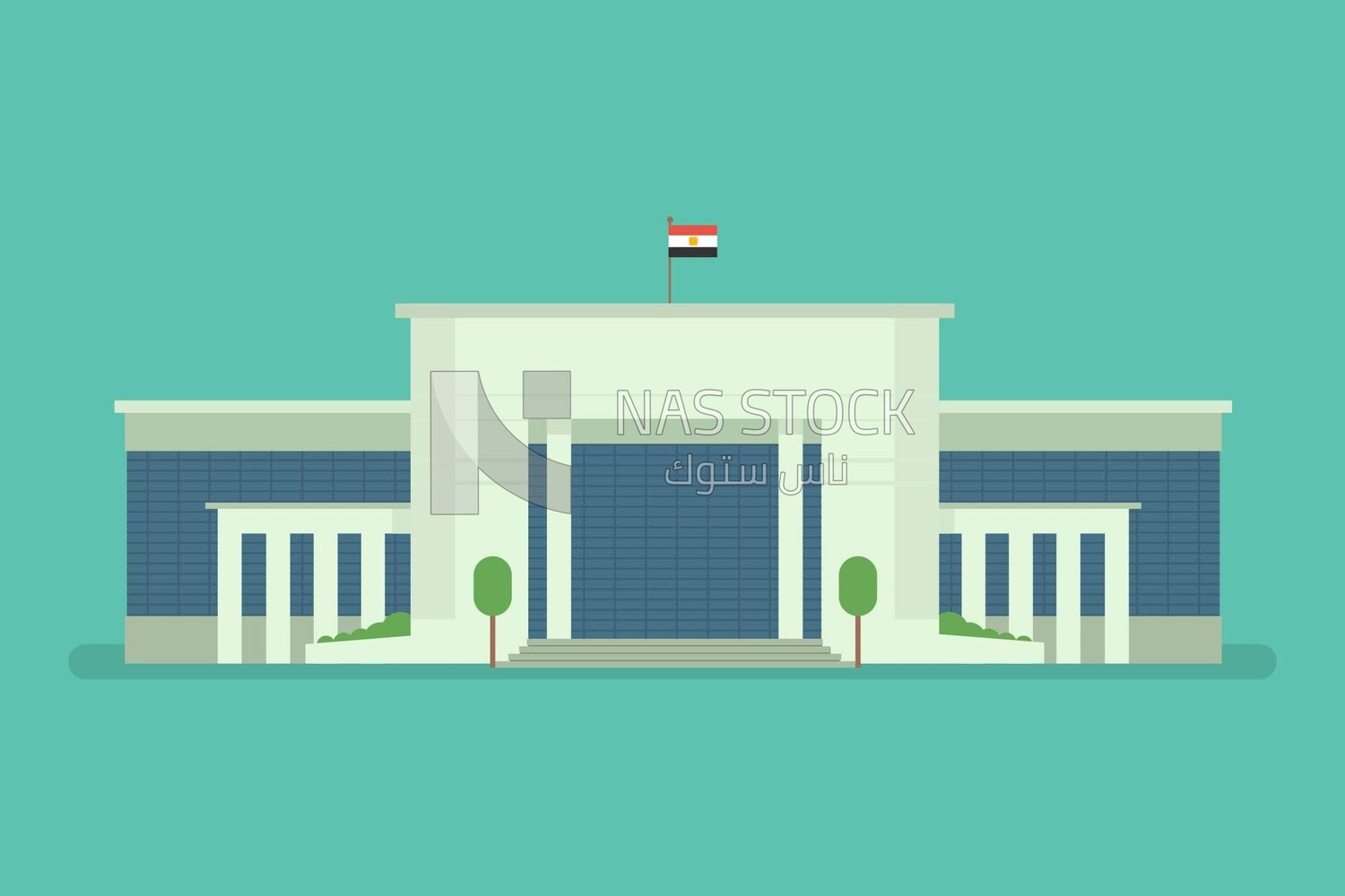 Egyptian government building