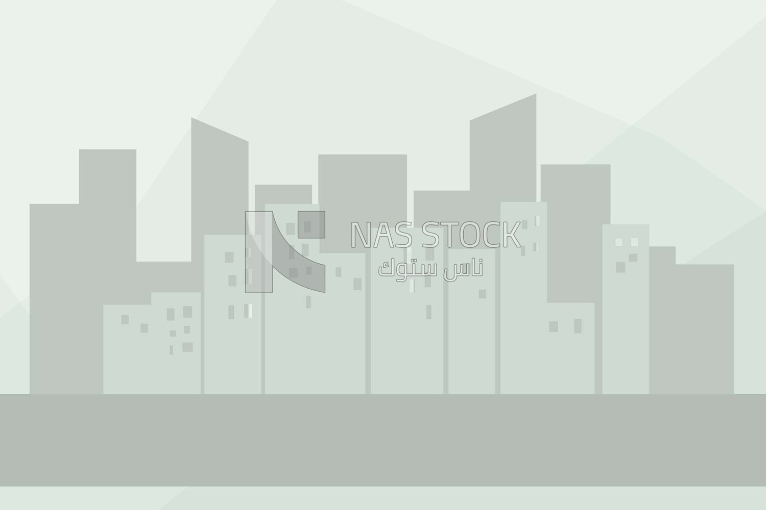 Cityscape background for banner or template, wallpaper, vector illustrator