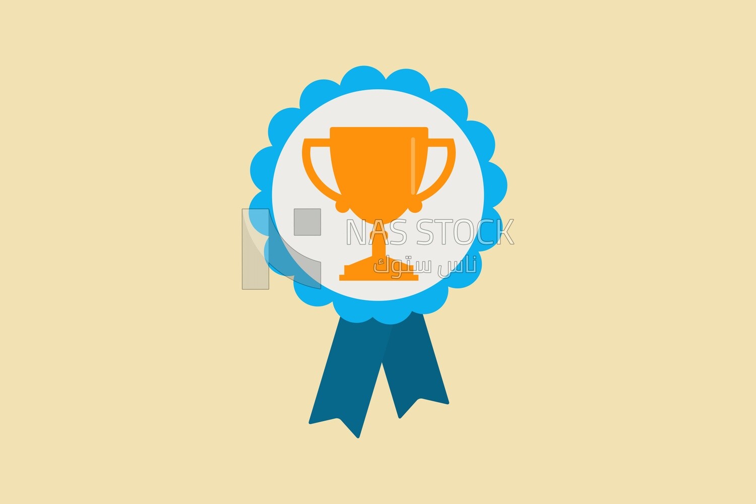 Medal, win, graphics, icons, vector illustrator.