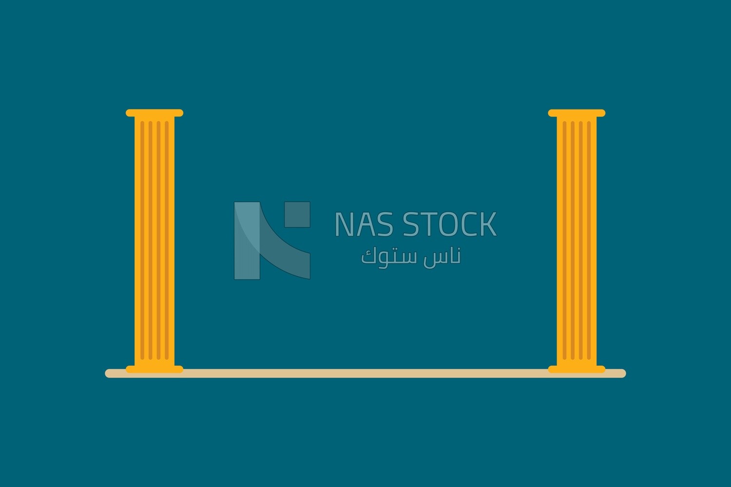 The column, graphics, icons, vector illustrator.