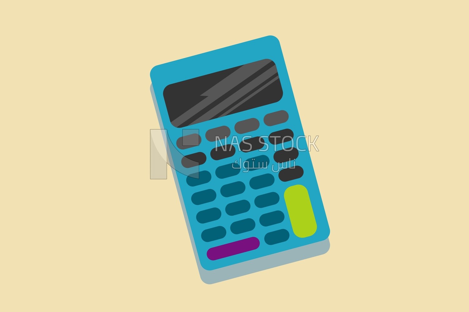 Calculator, graphics, icons, vector illustrator.