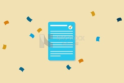 Paper, graphics, icons, vector illustrator.