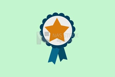Medal, win, graphics, icons, vector illustrator.