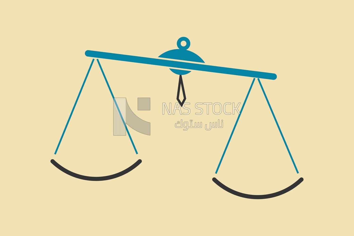 Justice scale icon, icons, templates and vector illustrator
