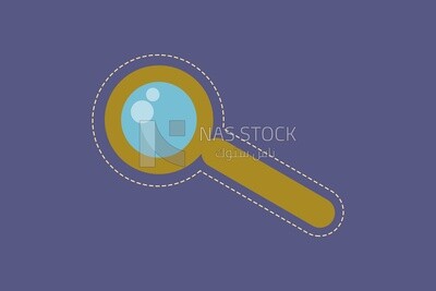 Search icon, icons and templates, vector illustrator