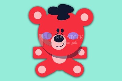 Baby toy, icons and templates, vector illustrator