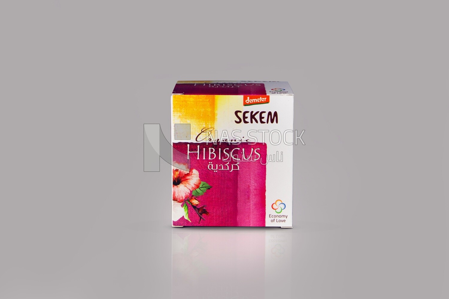 Sachets of hibiscus drink