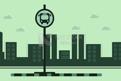 منظر لعلامات المدينة والشوارع، ورق حائط ، فيكتور اليستريتور