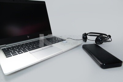 Laptop, Power bank , Headphones