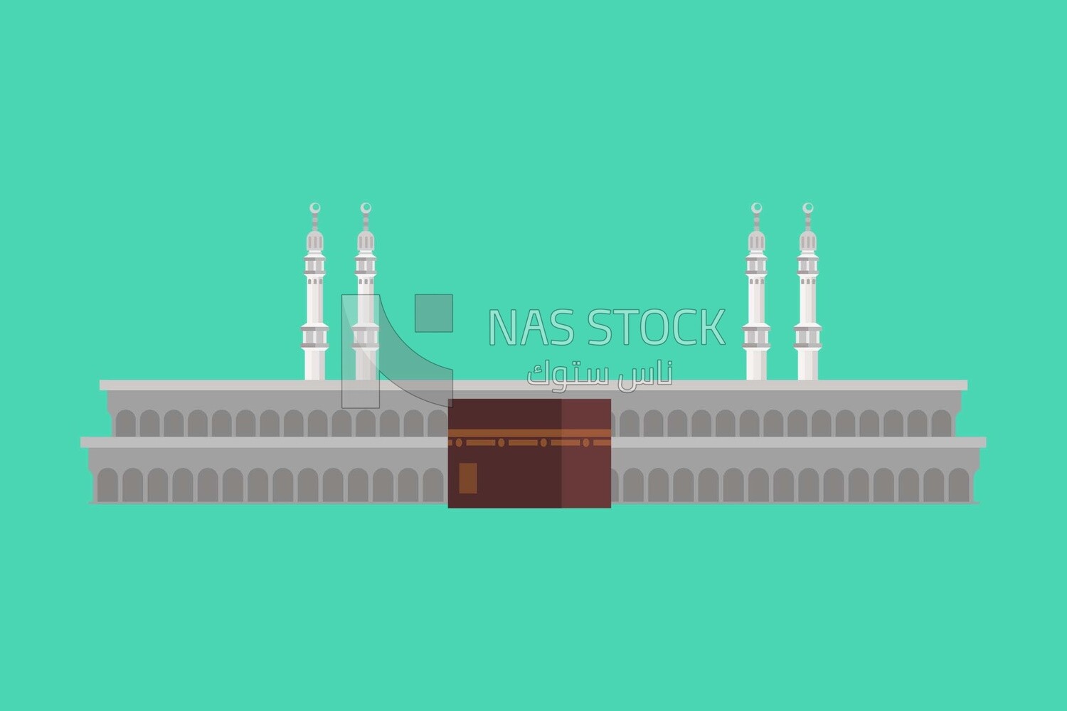 Kaaba and the Prophet's Mosque