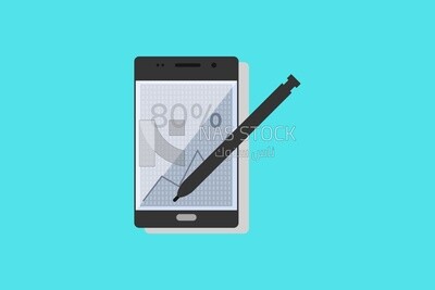 Smart phone with phone pen