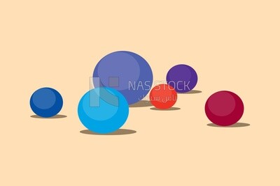 Colored balls