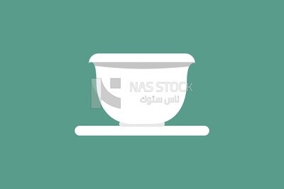 White cup
