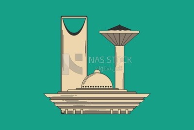 Landmarks of the city of Riyadh