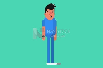 Guy standing and smiling