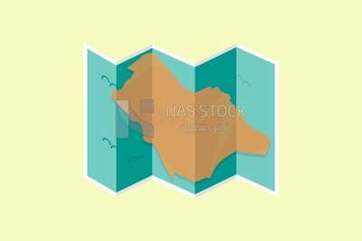 Paper map icon, icons and templates, vector illustrator