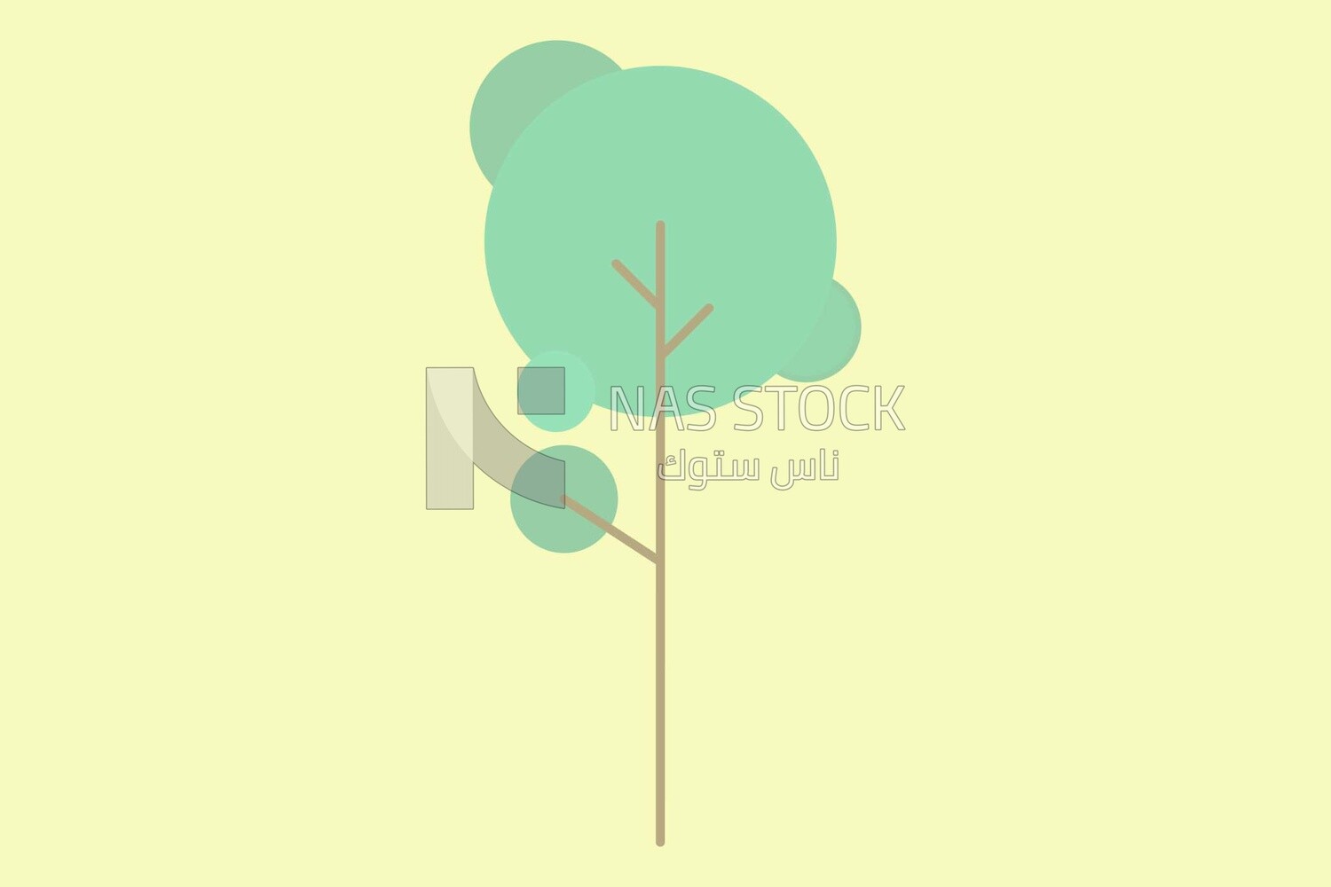 Tree, icons, templates and vector illustrator